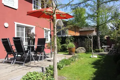 Ein Garten an der Unterkunft Vallmo