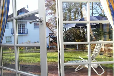 Ein Garten an der Unterkunft 2 Weidenhof