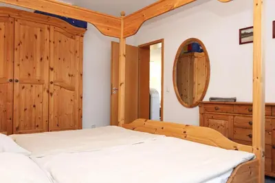 Ein Bett oder Betten in einem Zimmer der Unterkunft 2 Weidenhof