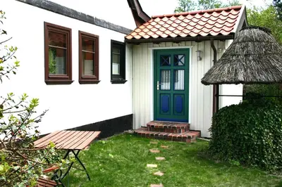 Ein Garten an der Unterkunft Achtern-Stems 3