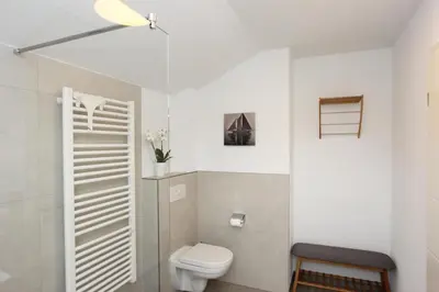 Ein Badezimmer in der Unterkunft Blauwasser Luv
