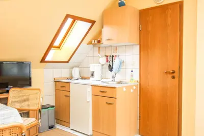 Küche/Küchenzeile in der Unterkunft Likedeeler 3