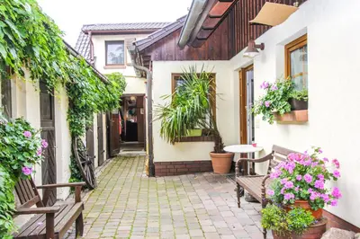 Ein Garten an der Unterkunft Likedeeler 6