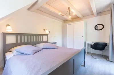 Ein Bett oder Betten in einem Zimmer der Unterkunft Darsser Freiraum