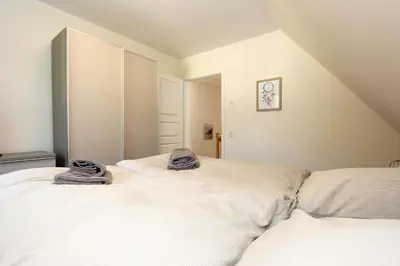 Ein Bett oder Betten in einem Zimmer der Unterkunft Steven