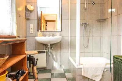 Ein Badezimmer in der Unterkunft Likedeeler