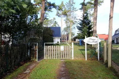 Ein Garten an der Unterkunft Madleen
