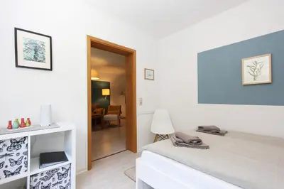 Ein Bett oder Betten in einem Zimmer der Unterkunft Windjammer