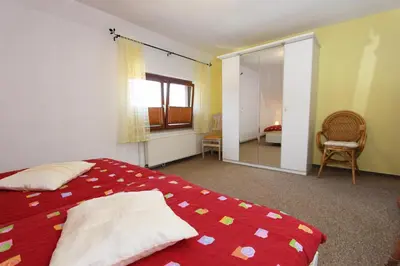Ein Bett oder Betten in einem Zimmer der Unterkunft Wald-Eck