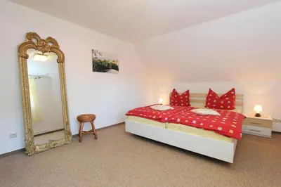 Ein Bett oder Betten in einem Zimmer der Unterkunft Wald-Eck