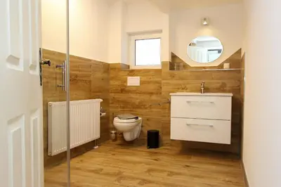 Ein Badezimmer in der Unterkunft Lieblingshaus Tilda