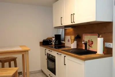 Küche/Küchenzeile in der Unterkunft Lieblingshaus Tilda