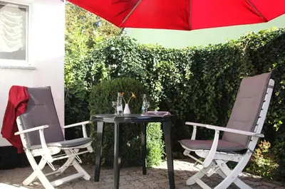 Ein Garten an der Unterkunft Lieblingshaus Tilda
