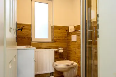 Ein Badezimmer in der Unterkunft Lieblingshaus Eddie