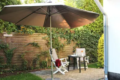 Ein Garten an der Unterkunft Lieblingshaus Eddie