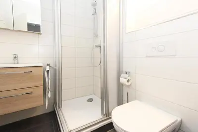 Ein Badezimmer in der Unterkunft Kormoran G6