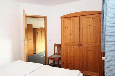 Ein Bett oder Betten in einem Zimmer der Unterkunft 4 Weidenhof