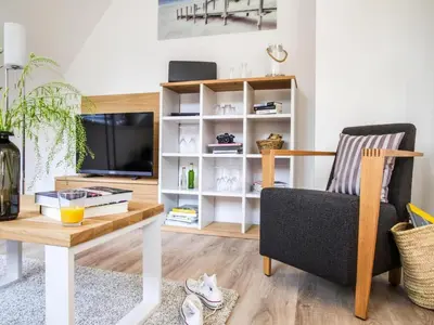 TV/Unterhaltungsangebot in der Unterkunft Ferienwohnung, Zingst