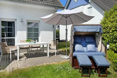 Ein Patio oder anderer Außenbereich in der Unterkunft Seensucht