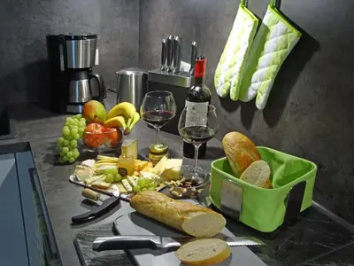 Essen in der Ferienwohnung oder in der Nähe