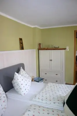 Ein Bett oder Betten in einem Zimmer der Unterkunft Traudi´s Hüsing