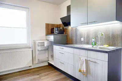 Küche/Küchenzeile in der Unterkunft Haus Havelland - a57430