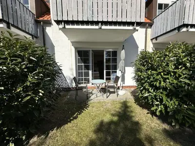 Ein Garten an der Unterkunft Gästehaus W 2