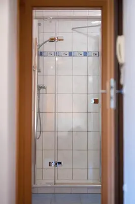 Ein Badezimmer in der Unterkunft Gästehaus W 4 - Perlentaucher