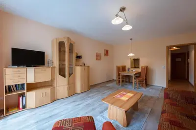 TV/Unterhaltungsangebot in der Unterkunft Gästehaus W 4 - Perlentaucher