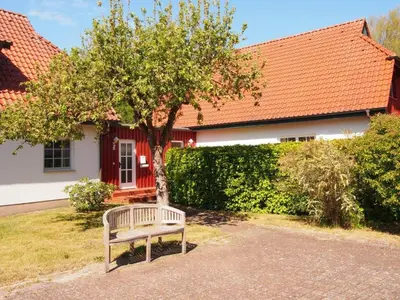 Ein Garten an der Unterkunft Doppelhaus 9 - Strandkorb