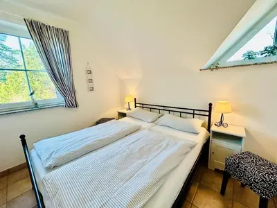 Ein Bett oder Betten in einem Zimmer der Unterkunft Fewo Stüring