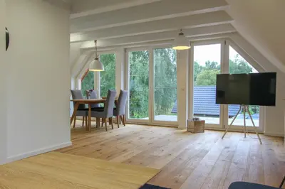 TV/Unterhaltungsangebot in der Unterkunft Schilfkante - Am Ufer