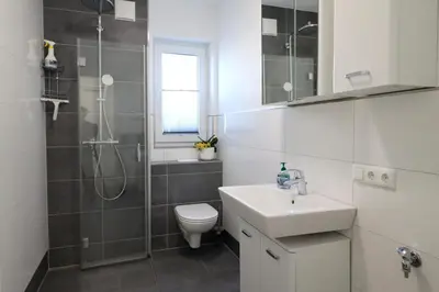 Ein Badezimmer in der Unterkunft Beachbreak