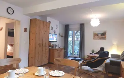 Ein Sitzbereich in der Unterkunft Resi E04