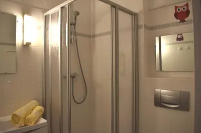 Ein Badezimmer in der Unterkunft Resi E04