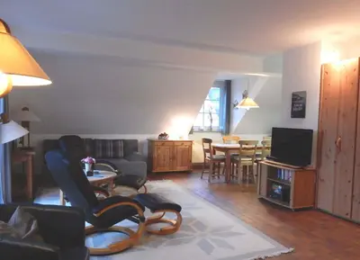 TV/Unterhaltungsangebot in der Unterkunft Resi E06