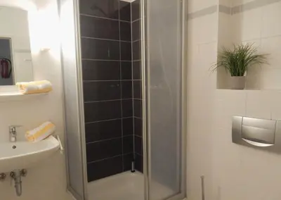 Ein Badezimmer in der Unterkunft Resi E08