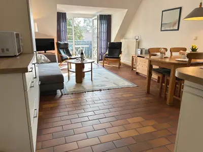 Küche/Küchenzeile in der Unterkunft Gästehaus 7