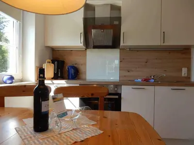 Küche/Küchenzeile in der Unterkunft Gästehaus 7