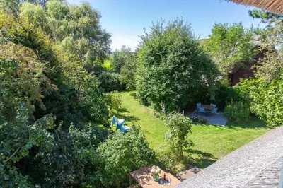 Ein Garten an der Unterkunft Kuhleger