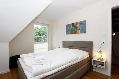 Ein Bett oder Betten in einem Zimmer der Unterkunft Lieselotte