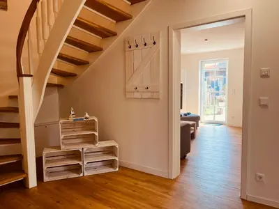 Grundriss der Unterkunft FH Rosengang - fuer 6 Personen, Kamin, Terrasse, Garten