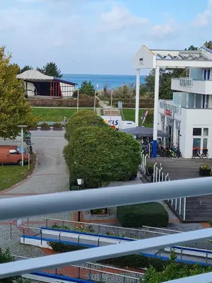 Ein allgemeiner Meerblick oder ein Meerblick von der Ferienwohnung aus