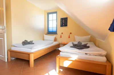 Ein Bett oder Betten in einem Zimmer der Unterkunft Bella Mare