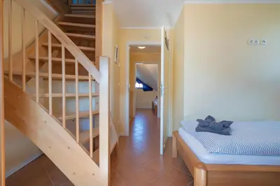 Ein Bett oder Betten in einem Zimmer der Unterkunft Bella Mare