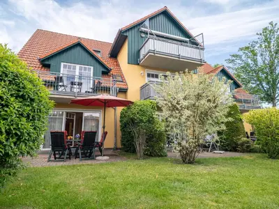 Ein Garten an der Unterkunft Windflüchter