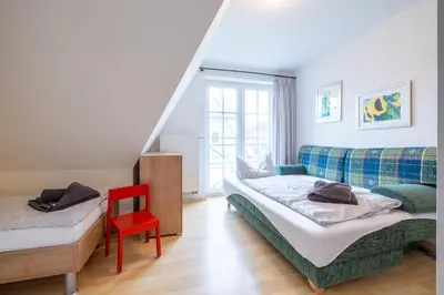 Ein Bett oder Betten in einem Zimmer der Unterkunft Mine Heimat 8