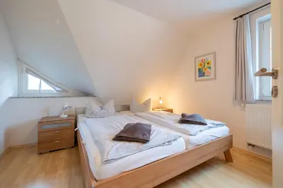 Ein Bett oder Betten in einem Zimmer der Unterkunft Mine Heimat 8