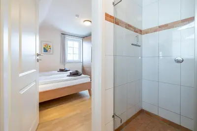 Ein Badezimmer in der Unterkunft Mine Heimat 15a