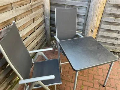 Grundriss der Unterkunft Ferienzimmer/wohnung am Kurstrand, WLAN